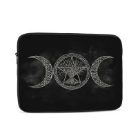 Triple Moon With Pentagram And Tree Of Life Computer ipad Laptop Cover Case17 15 13 12 10 Inch Laptop Sleeve Bag Portable Cover