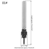 3/8 "5/16" Hss จุดหมุนสองด้านเครื่องตัดเชื่อมดอกสว่านอุปกรณ์กำจัด