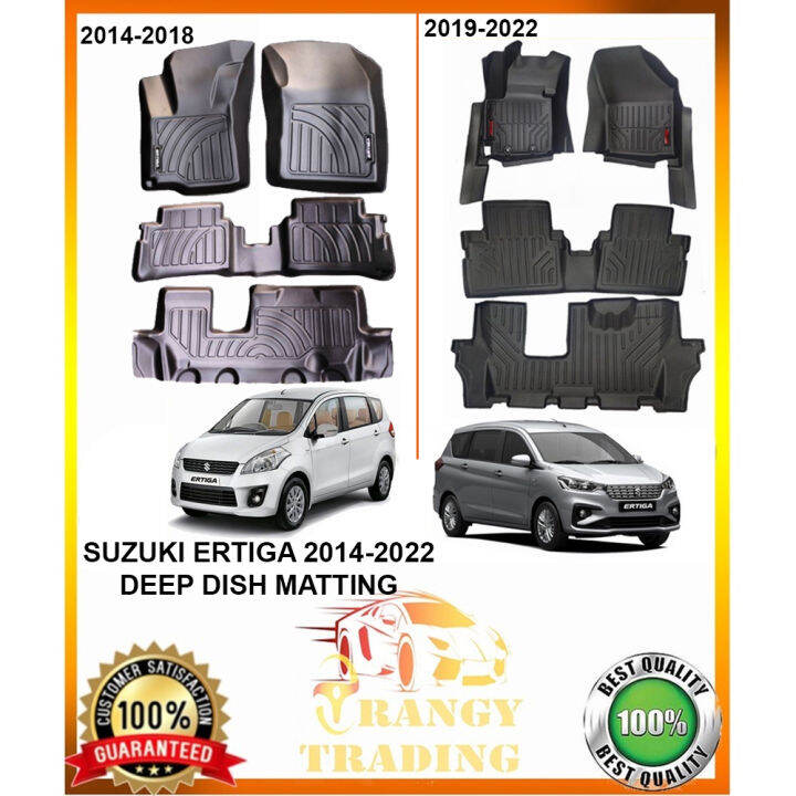 Suzuki Ertiga 2012 to 2023 OEM TPE Deep Dish Matting High Quality