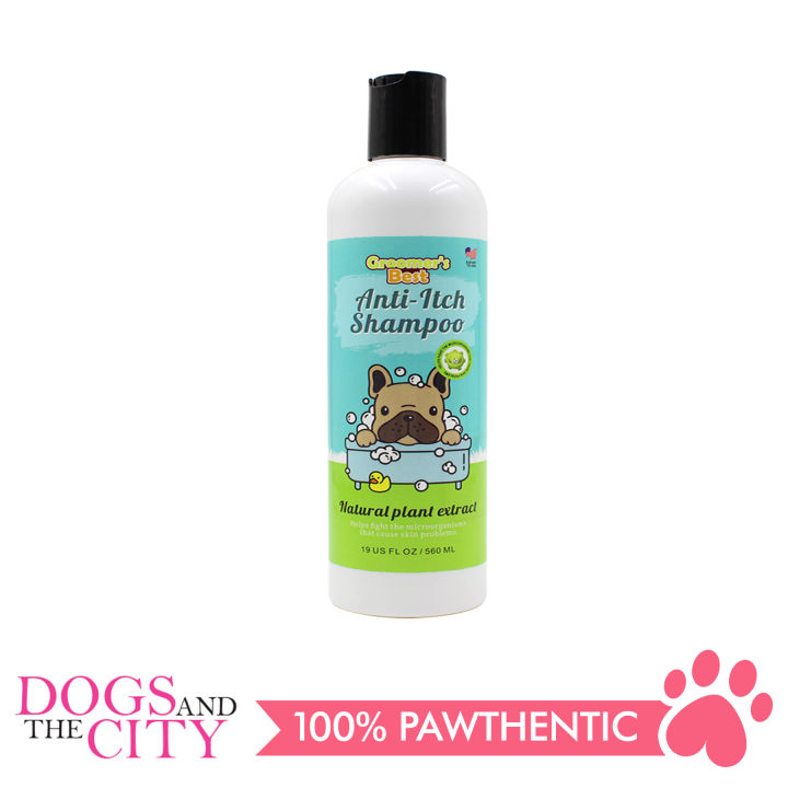 Groomer's Best Anti Itch Shampoo for Dogs and Cats 560ml Lazada PH