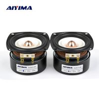 AIYIMA ลำโพงแบบพกพาเครื่องเสียง2ชิ้น3นิ้ว4 8โอห์ม15วัตต์ลำโพงเบส Hifi ลำโพงอัลทาวอสพกพา DIY โฮมเธียเตอร์