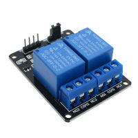 5V 2 Channel Relay Module Low Level Triggered 2-Way 2CH Relay Module with Optocoupler Expansion for Arduino