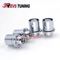 Free Shipping 4PCS Chrome M12 1.5 37mm Steel Car Wheel Lock Nuts For Toyota