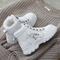 Hot Winter Women S Running Shoes Velvet Thick Cotton Sneakers Autumn Waterproof And Anti-Ski Cotton Snow Boots 698