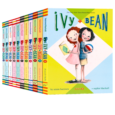 Ivy and bean ivy and Doudou 1-11 books jointly sell the original English childrens bridge chapters, girls well-known English enlightenment books, extracurricular English books for primary and secondary school students aged 7-14, New York Times