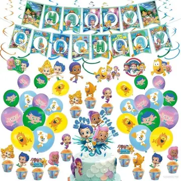Bubble Guppies Birthday Banner Template