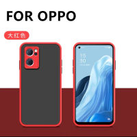 เคสมือถือ Case OPPO A57 4G 2022 เคสกันกระแทก กันรอยกล้อง ขอบนิ่มหลังแข็ง Shockproof Case