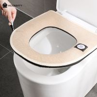 【LZ】 Lovely Waterproof Toilet Mat with Zipper Multifunction Bathroom Accessories Four Seasons Universal Washable Toilet Seat Cover