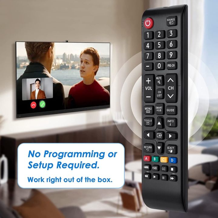 universal-replacement-remote-control-สำหรับ-samsung-remote-all-samsung-lcd-led-hd-3d-สมาร์ททีวี