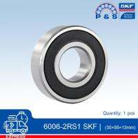 ตลับลูกปืนเม็ดกลมร่องลึก 6006-2RS1 SKF (ฝายาง)