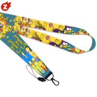 ❈™ ✨The Simpsons Lanyard สายคล้องป้ายชื่อ ID และสายรัดข้อมือ 1 ชิ้น