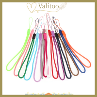 Valitoo 10ชิ้นขาตั้งสายคล้องสายรัดข้อมือด้วยมืออเนกประสงค์สำหรับโทรศัพท์มือถือโปรคัพคัพคีย์สาย USB กล้องแฟลชไดร์ฟสุ่มสี3.0มม.