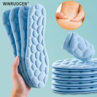 Memory Foam Insoles Massage Breathable Deodorant Running Cushion Sport Insole For Shoes Men Feet Plantar Fasciitis Pads