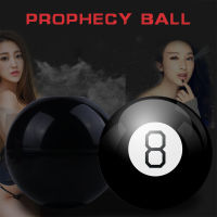 Hittime Prophecy Ball 10Cm,Magic 8 Ball สีดำพยากรณ์8ไฟดิสโก้อุปกรณ์มายากลใหม่ตุ๊กตาคริสต์มาสกวางเรนเดียร์แปลก