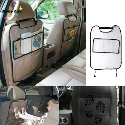 1Pcs 63cmX45cm Kids Car Auto Seat Back Waterproof Car Auto Seat Protector Cover For Children Kick Mat Storage Bag 2023 New