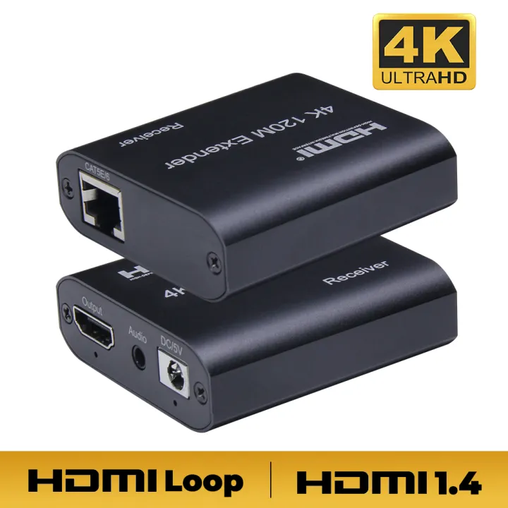 Extender HDMI over 4K hdmi extender cat5e/6 cable up to 60M