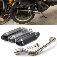 For YAMAHA NMAX 155 NMAX155 NMAX 125 NMAX125 Motorcycle Exhaust Slip-On Full System Modified Front Middle Link Pipe