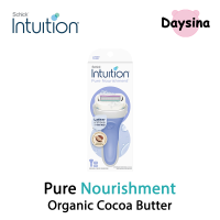 Schick Intuition Pure Nourishment Razors for Women with Organic Cocoa Butter or Blades Refill