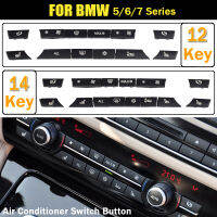 1214Pcs Ac เครื่องทำความร้อนปุ่ม Key Caps ชุดซ่อมปุ่มสวิทช์สำหรับ BMW 567 Series F01 F02 F06 F07 F10 F12 F13 GT