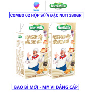 Combo 02 Hộp Creamer Đặc Sữa Pha Chế Hộp 385Gr - Thương Hiệu NUTIFOOD