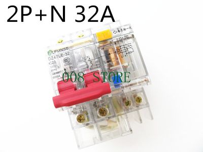 Dz47 2pn 32a 230V ~ 50Hz/60Hz Residual Current Circuit Breaker Over Current และป้องกัน Rcbo