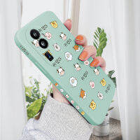 เคส PMP สำหรับ OPPO Reno10 Pro + 5G เคสโทรศัพท์ผู้หญิงลายวัวแกะอวตารเคสป้องกันทนแรงกระแทกด้านข้างลายขอบสี่เหลี่ยมปลอกซิลิโคนน้ำคลุมทั้งหมดกล้อง