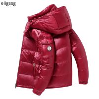 ☌ New Mens Hooded Down Jacket Thick And Warm 2021 Clothing Jackets Coats