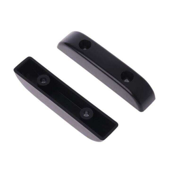 2pcs Fender Black Thumb Rest/Tug Bar/Finger Pull For Jazz Precision