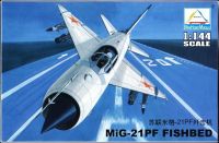 พลาสติก โมเดล ประกอบ mini hobby สเกล1/144 Mig-21PF FISHBED