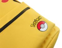 Anime Pocket Monster Backpack Pikachu School Bag Eevee Umbreon Canvas Solid Color Laptop Double-Shoulder