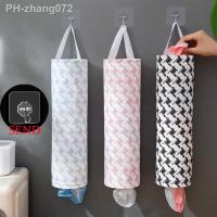 Home Trash Hanging Storage Plastic Bags Kitchen Organization Garbage Dispenser Wall Mounted Groceries Organizer Bag Send Hook