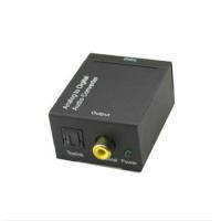 Analog To Digital Audio Converter (RCA/Optical &amp; TOS Link) กล่องแปลงสัญญาน อนาลอค เป็นดิจิตอล (Black)