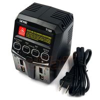 SkyRC T100 5A AC Dual Battery Charger LiPo/LiFe/LiIon/LiHV: 2-4 cells (2X50W) เครื่องชาร์จถ่าน แบตเตอรี่ มีการรับประกัน ?ของแท้ ส่งจากไทย?