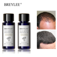 BREYLEE น้ำยาปลูกผม เร่งผมงอกใหม่ ป้องกันผมร่วง น้ำมันปลูกผม เซรั่มปลูกผม 20ml Hair Growth Essential Oil