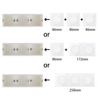 Internal Installation Box Wiring Back Inside Junction Box Junction Box Cassette Dark Box For Triple Socket And Switch 258mm*86mm