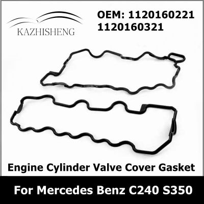 1120160221 1120160321 Car Cylinder Engine Left & Right Valve Cover Gasket For Mercedes Benz C240 S350 C320 CLK320 E320 ML350