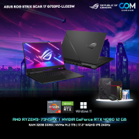 NOTEBOOK (โน้ตบุ๊ค) ASUS ROG STRIX SCAR 17 G733PZ-LL023W (OFF BLACK) BY COMCOM