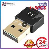 Fadads 1 8ชิ้น USB ดองเกิ้ลอะแดปเตอร์5.0ลำโพงเครื่องรับสัญญาณเสียง Aux Transmitte สำหรับแล็ปท็อป