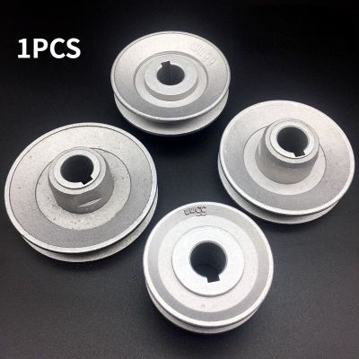 Sewing machine motor pulley for industry clutch Aluminum Alloy PU Round Belt Fixed Bore Pulley outer DIA 40-120mm Replacement Parts