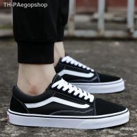 gift 【รองเท้า】 ของแท้? Vans Old Skool รองเท้าบอร์ด ผู้ชายและผู้หญิงรองเท้าผ้าใบแบบสบาย ๆ gift gift gift