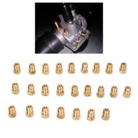 【hot】◈❀  25pcs Motorcycle Carburetor Main Jet Nozzles 55 -115 M5 Accessories Metal for Dellorto PHBG 21 19.5 19 SHA