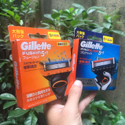 Vỉ 8 Lưỡi Dao Cạo Râu Gillette Fusion ProGlide Power 5+1 Nhật Bản