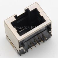 卐♀ 10PCS/LOT Modular RJ45 Shielded Connector Female Network Socket Ethernet Jack 8P8C 15MM