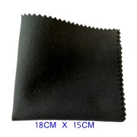 1PCS 18 X 15CM Large Size Silver Jewelry Polishing Cleaning Wiping Polish Cloth Microfiber Suede Fabric