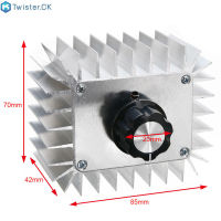 Purifys Dimmer Thermostat Led Dimmer 5000W Scr ควบคุมแรงดันไฟฟ้าลดแสง Led Dimmer มอเตอร์เครื่องควบคุมความเร็ว Thermostat Dimer