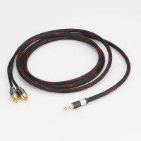 2013 Audiocrast 4.4มม. สายเคเบิลชาย5ขั้วสมดุลเพื่อ2RCA สายเคเบิลอัพเกรดสำหรับ Pha2a Wm1a Zx300a 1Z