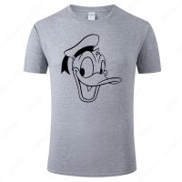 Donald Duck T Shirt Men 2021 Summer Cotton Short Sleeve Print T-Shirt Cotton Tops Tee Male Shirt Clothing J105 S-4XL-5XL-6XL