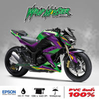 สติ๊กเกอร์แต่งลายรถ Kawasaki Z250, Z300 รอบคัน ลาย GD Robot