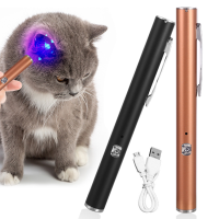 365 UV Veterinary Wood Lamp Fungus Detection ไฟฉายกันน้ำ Skin Ultraviolet Light Cat Moss Tinea Light Black Mirror