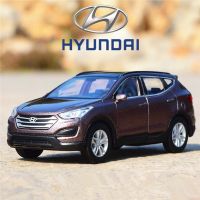 1/36 Hyundai SUV Alloy Car Model TUCSON SANTAFE IX35 Diecasts Simulation Metal Toy Car Model Collection Pull Back Childrens Gift